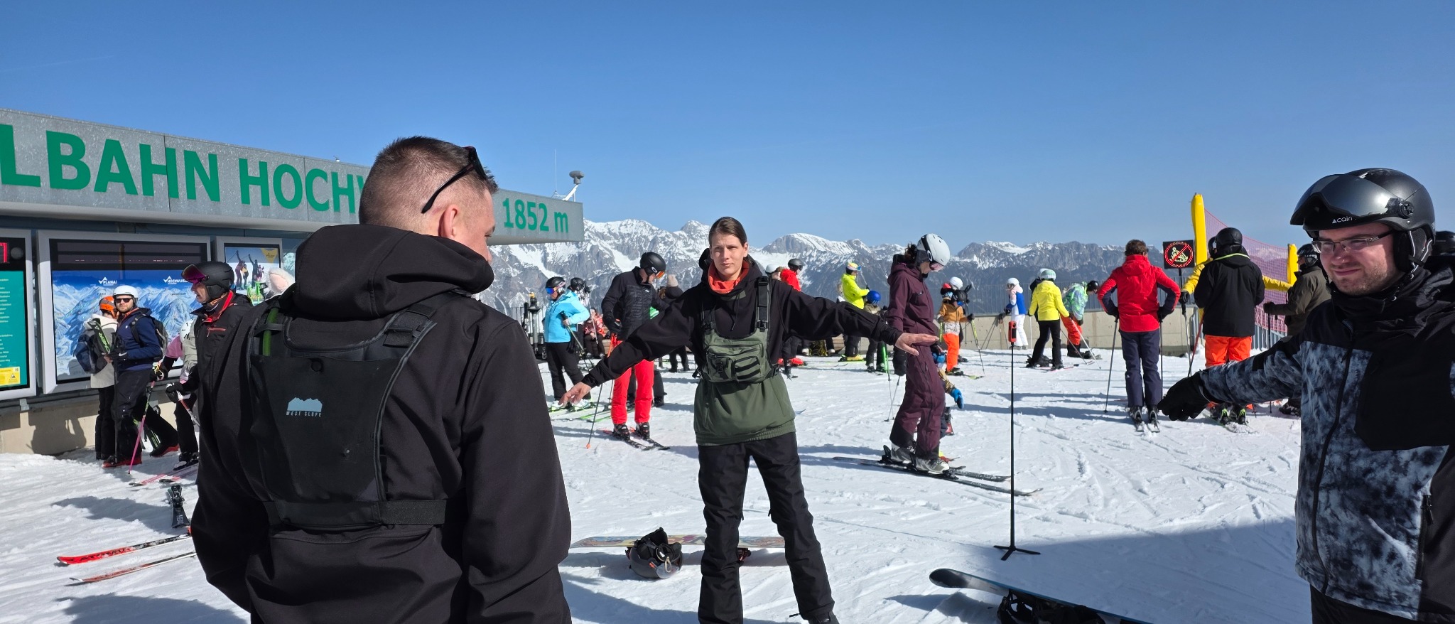 WaxxCamp snowboard oktatás magashegyi környezetben