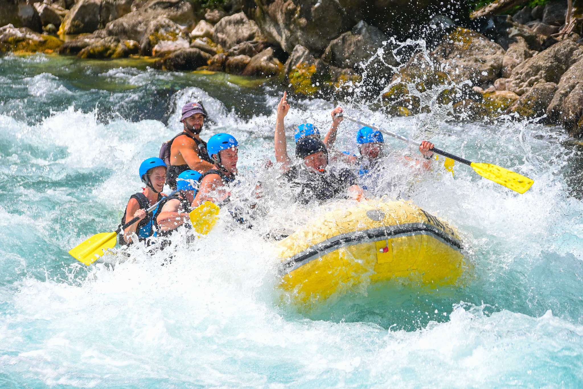 Rafting és canyoning